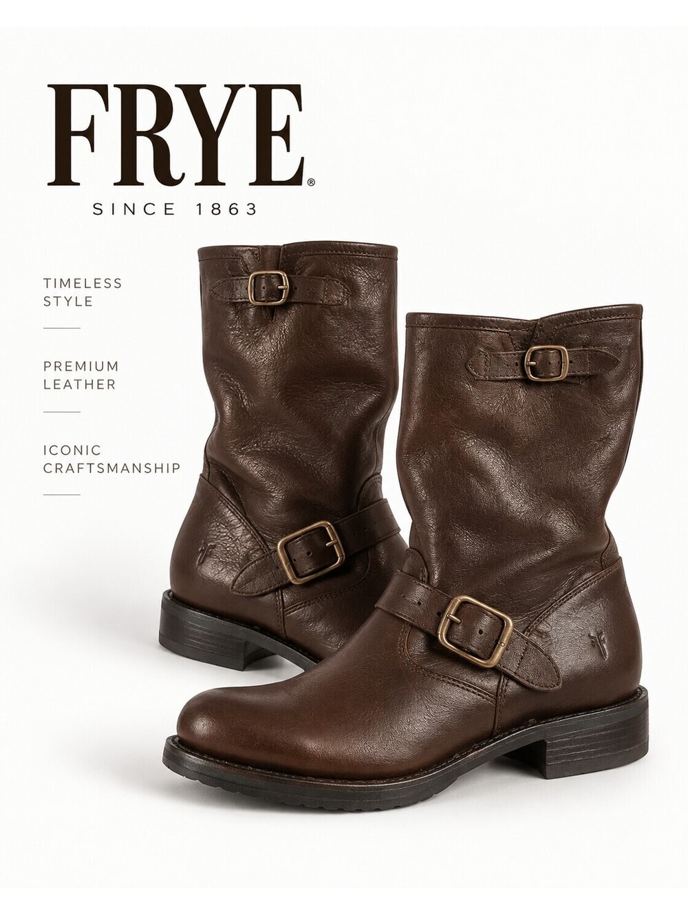 Frye Veronica moto boots - size 11